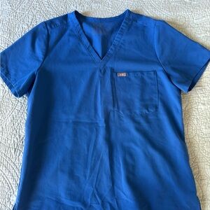 Figs Royal Blue Scrub Top/Joggers